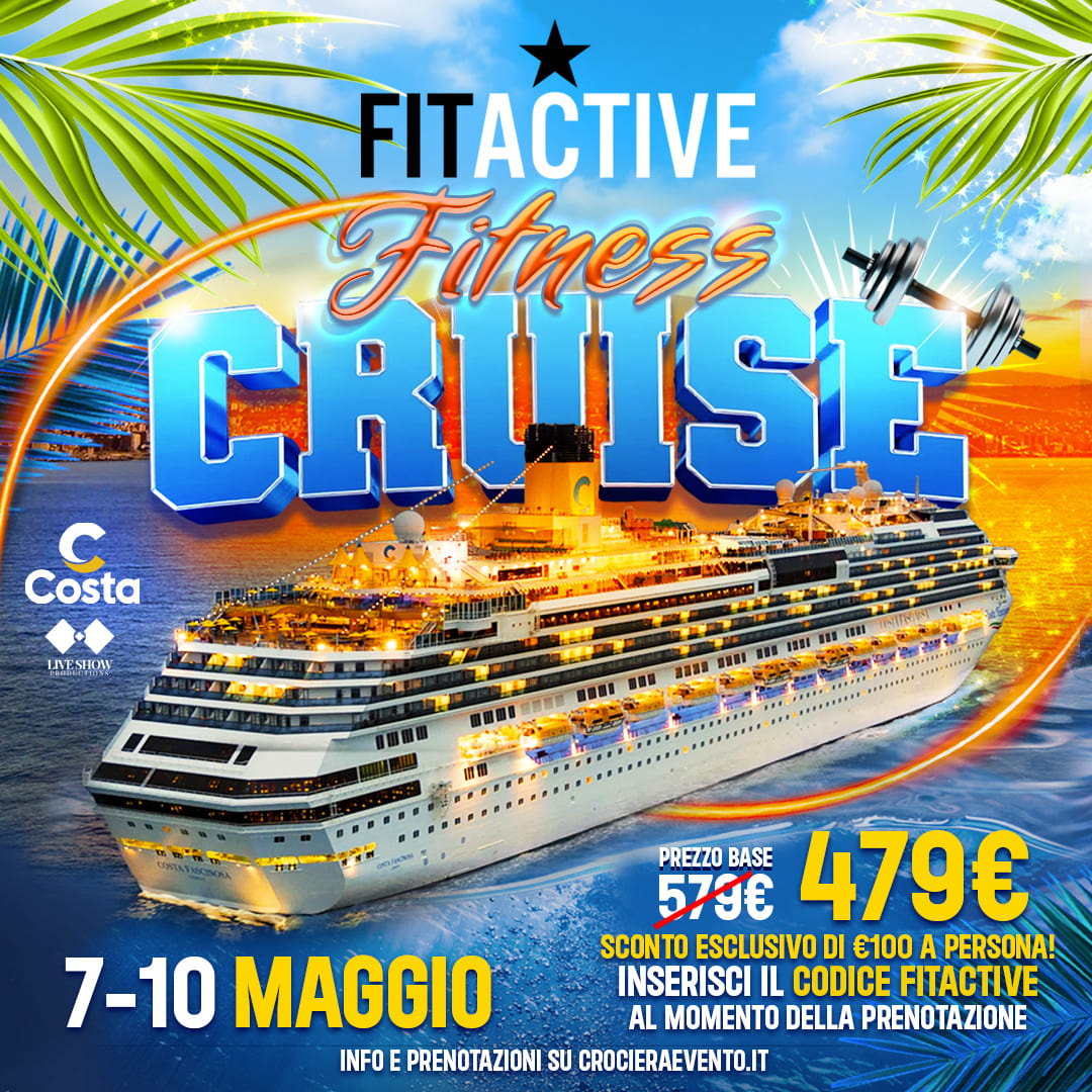 🌊 𝗦𝗔𝗟𝗜 𝗔 𝗕𝗢𝗥𝗗𝗢 𝗗𝗘𝗟𝗟𝗔 𝗙𝗜𝗧𝗔𝗖𝗧𝗜𝗩𝗘 𝗙𝗜𝗧𝗡𝗘𝗦𝗦 𝗖𝗥𝗨𝗜𝗦𝗘! ⚓️🔥